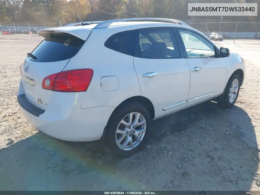 JN8AS5MT7DW533440 2013 Nissan Rogue Sv W/Sl Pkg