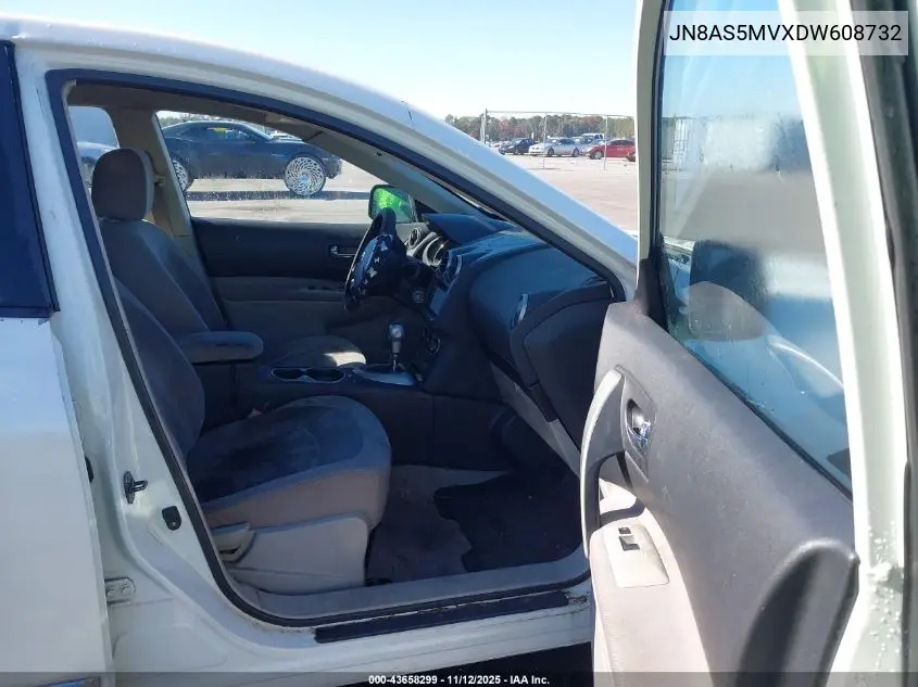 JN8AS5MVXDW608732 2013 Nissan Rogue S