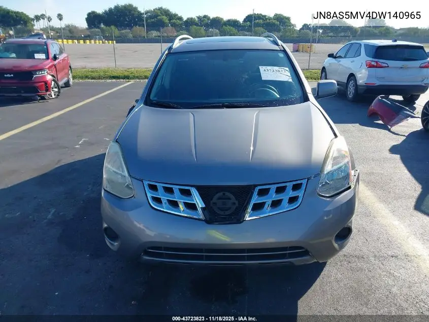JN8AS5MV4DW140965 2013 Nissan Rogue Sv