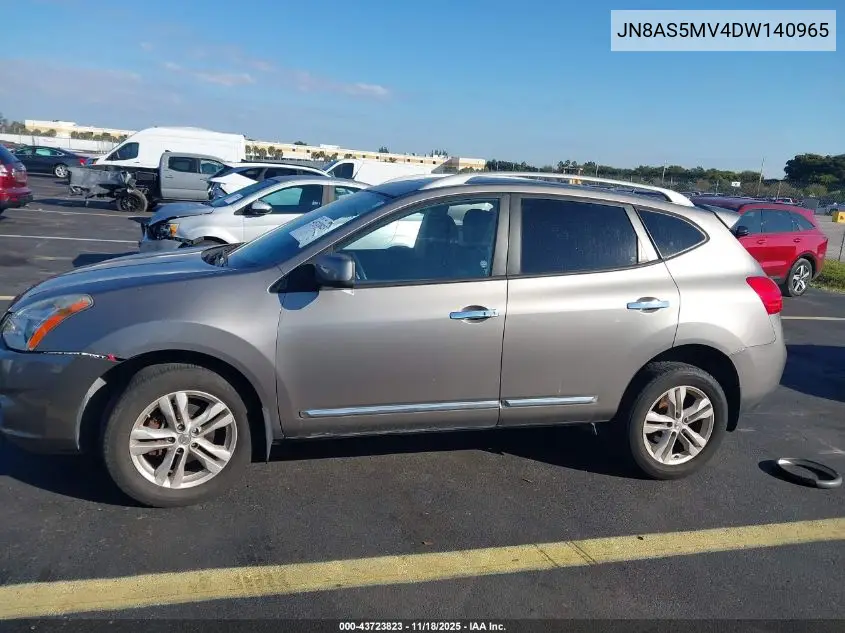 JN8AS5MV4DW140965 2013 Nissan Rogue Sv