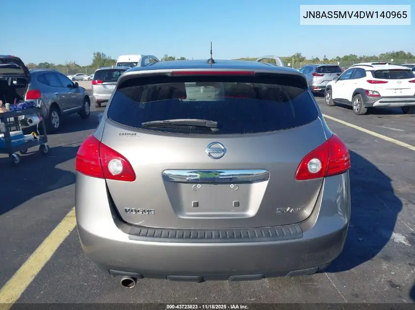 JN8AS5MV4DW140965 2013 Nissan Rogue Sv