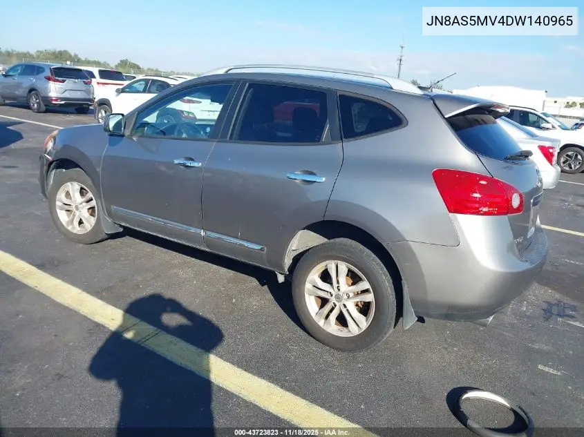 JN8AS5MV4DW140965 2013 Nissan Rogue Sv