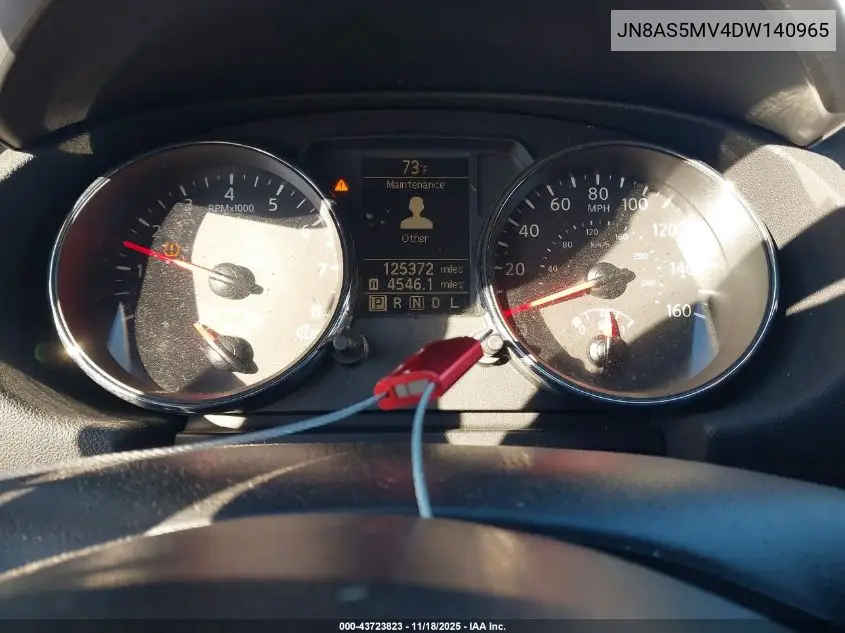 JN8AS5MV4DW140965 2013 Nissan Rogue Sv