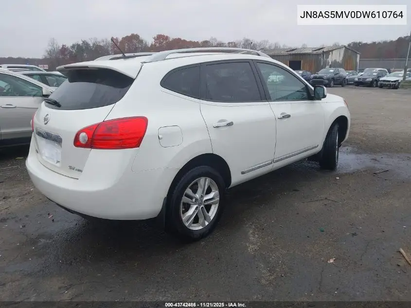 JN8AS5MV0DW610764 2013 Nissan Rogue Sv