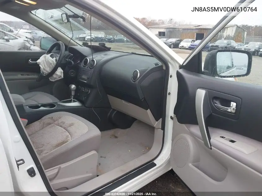 JN8AS5MV0DW610764 2013 Nissan Rogue Sv