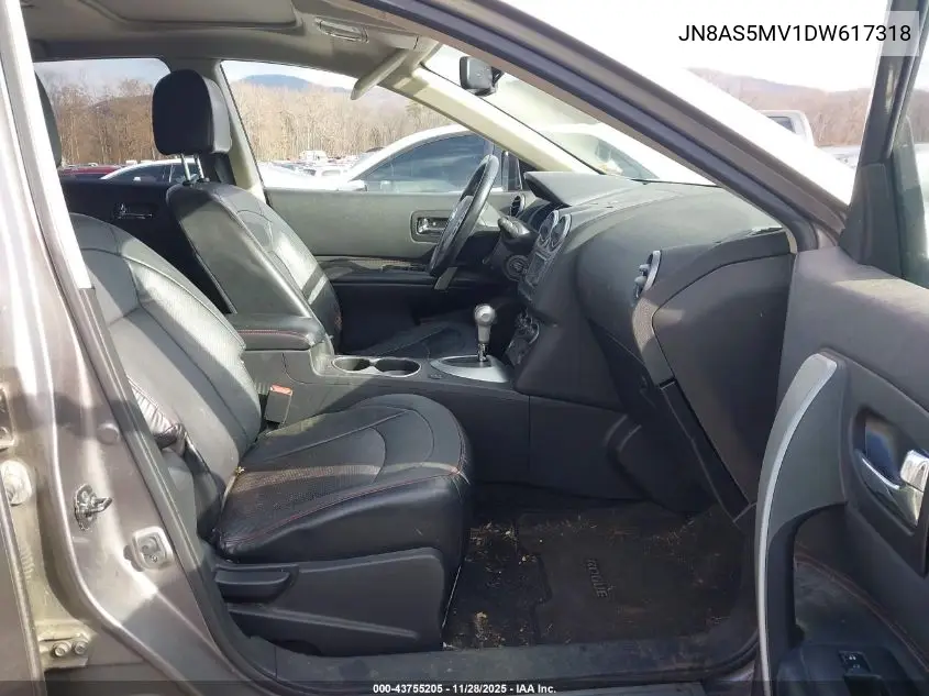 JN8AS5MV1DW617318 2013 Nissan Rogue Sv W/Sl Pkg