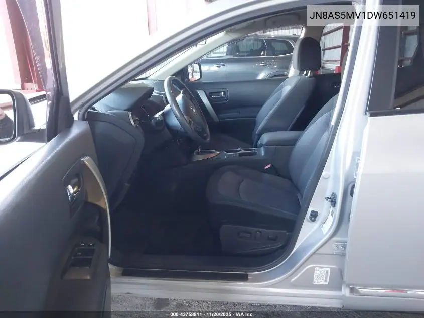 JN8AS5MV1DW651419 2013 Nissan Rogue Sv