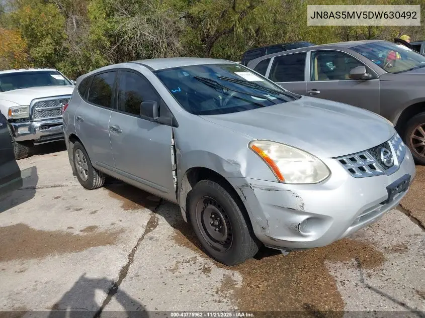 JN8AS5MV5DW630492 2013 Nissan Rogue S