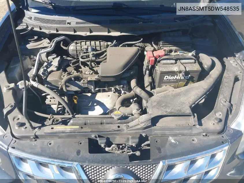 JN8AS5MT5DW548535 2013 Nissan Rogue S