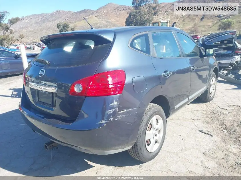 JN8AS5MT5DW548535 2013 Nissan Rogue S