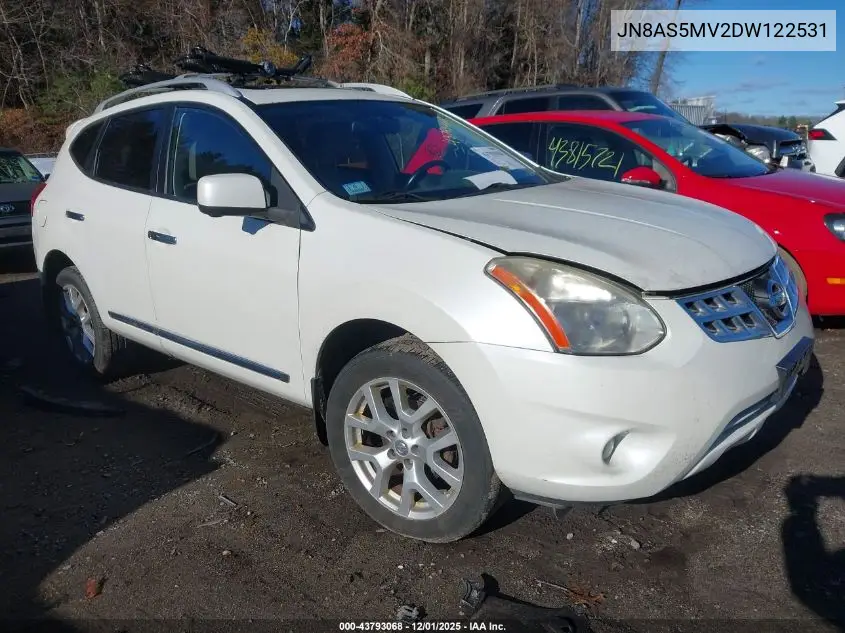 JN8AS5MV2DW122531 2013 Nissan Rogue Sv W/Sl Pkg