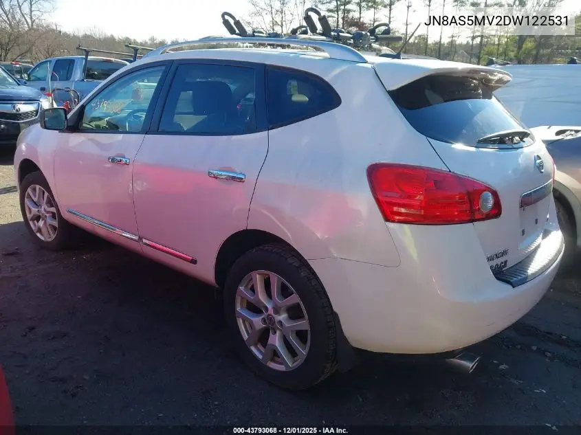 JN8AS5MV2DW122531 2013 Nissan Rogue Sv W/Sl Pkg
