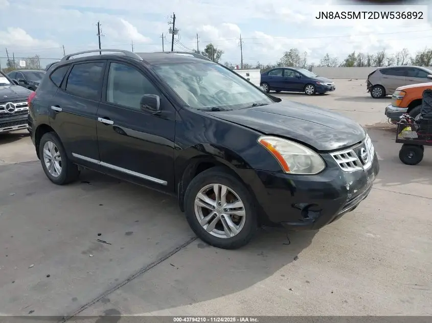 JN8AS5MT2DW536892 2013 Nissan Rogue Sv