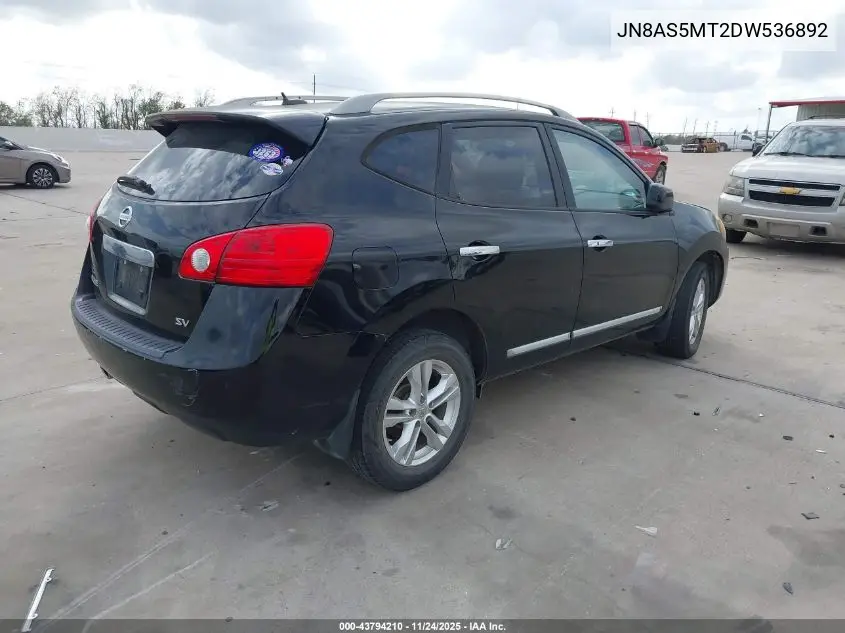 JN8AS5MT2DW536892 2013 Nissan Rogue Sv