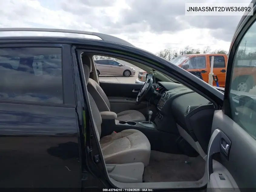 JN8AS5MT2DW536892 2013 Nissan Rogue Sv