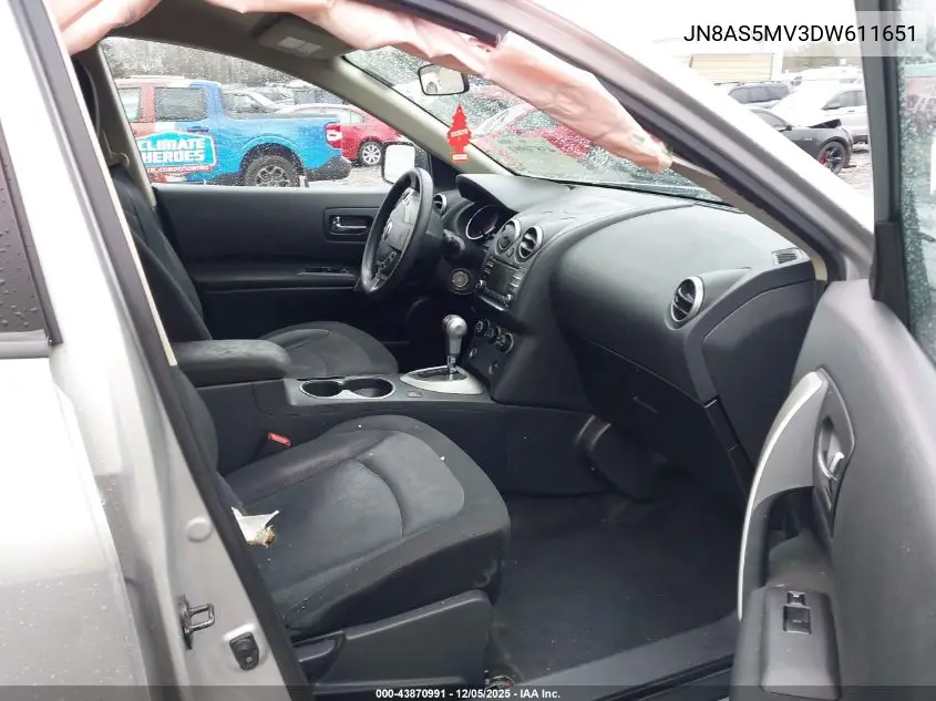 JN8AS5MV3DW611651 2013 Nissan Rogue S