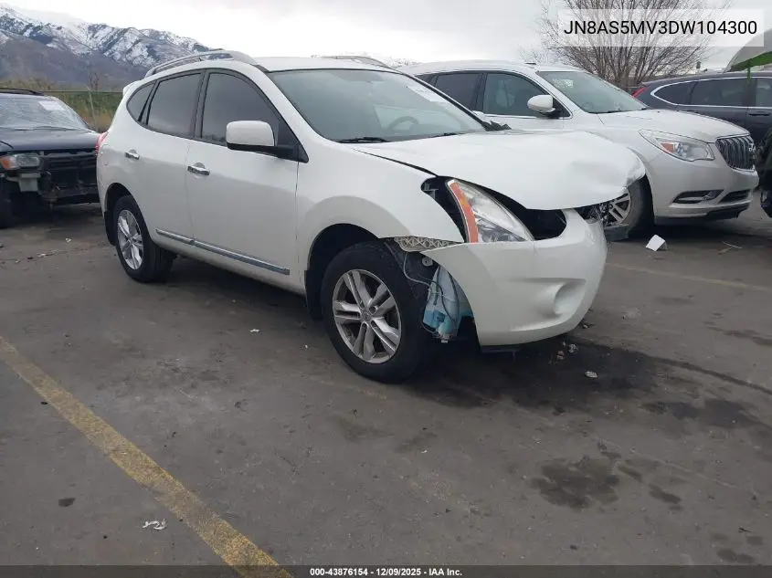 JN8AS5MV3DW104300 2013 Nissan Rogue Sv