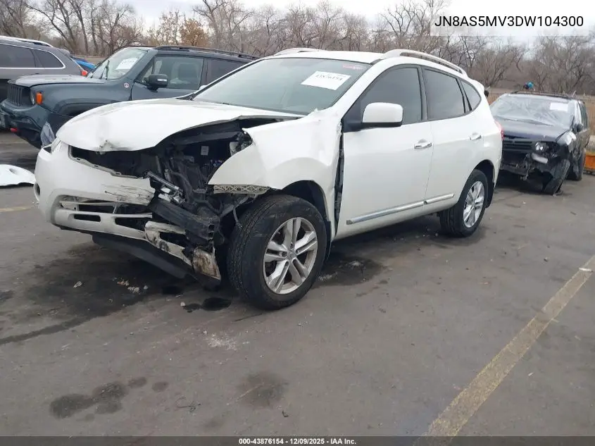 JN8AS5MV3DW104300 2013 Nissan Rogue Sv
