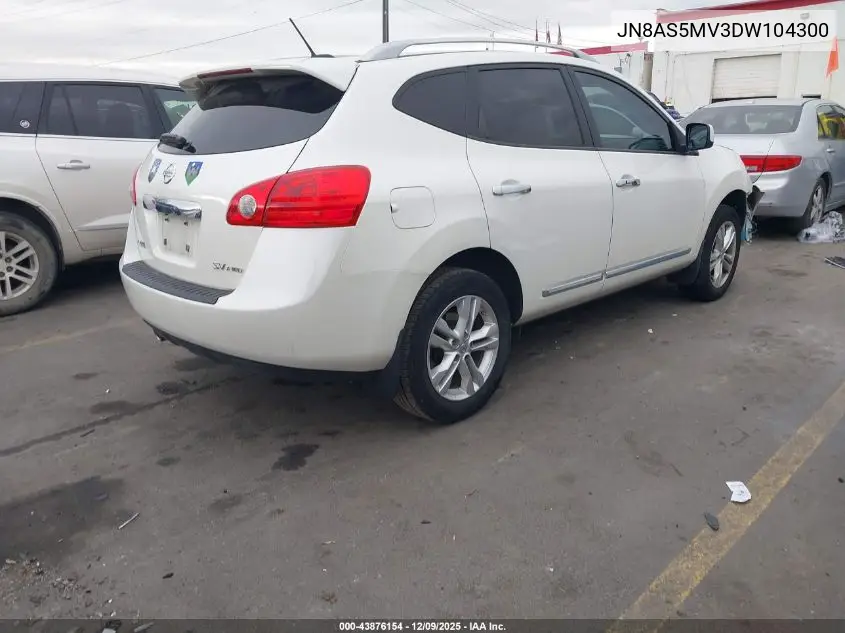 JN8AS5MV3DW104300 2013 Nissan Rogue Sv