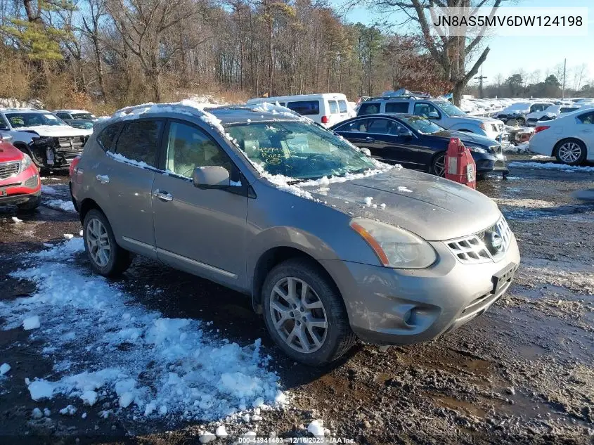 JN8AS5MV6DW124198 2013 Nissan Rogue Sv W/Sl Pkg
