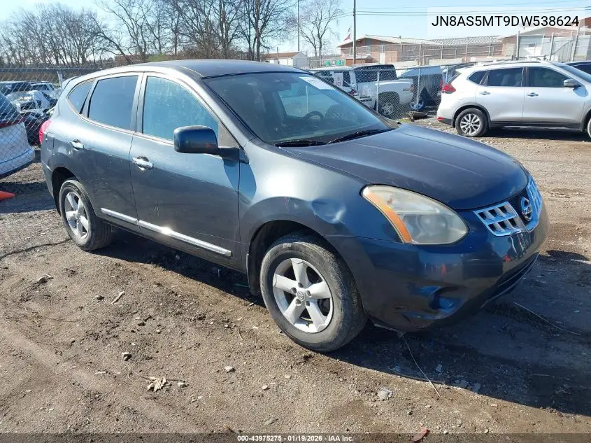 JN8AS5MT9DW538624 2013 Nissan Rogue S