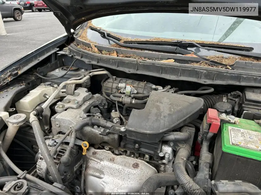 JN8AS5MV5DW119977 2013 Nissan Rogue S