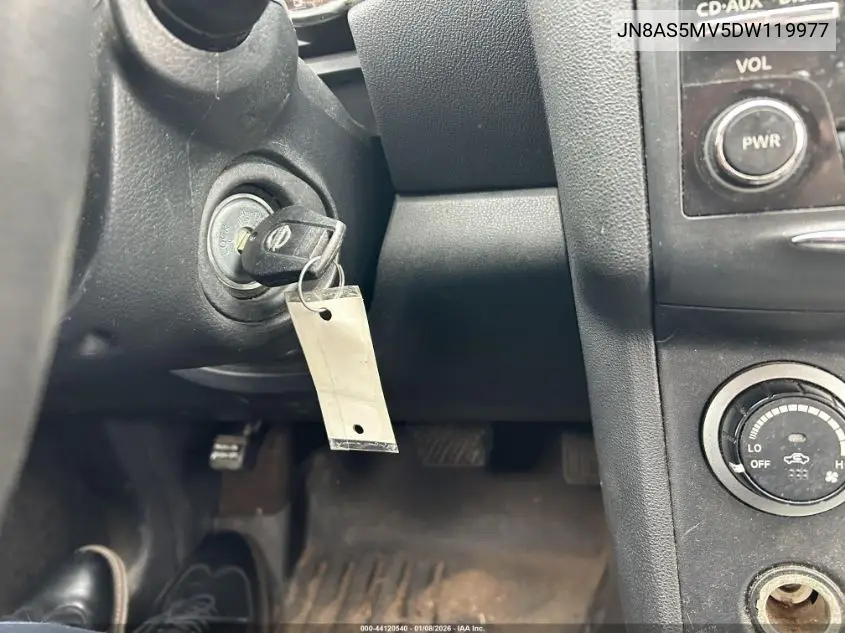 JN8AS5MV5DW119977 2013 Nissan Rogue S
