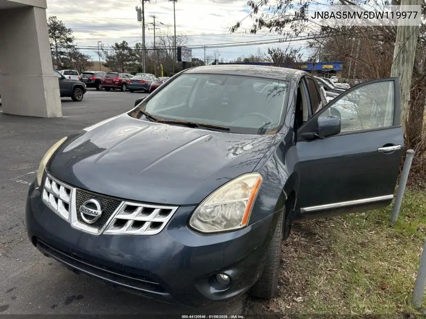 JN8AS5MV5DW119977 2013 Nissan Rogue S