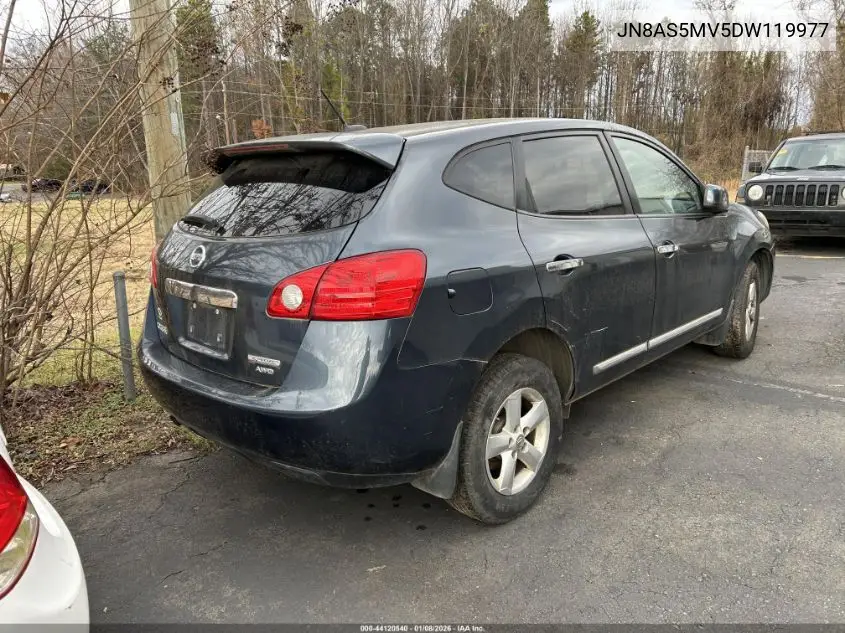 JN8AS5MV5DW119977 2013 Nissan Rogue S