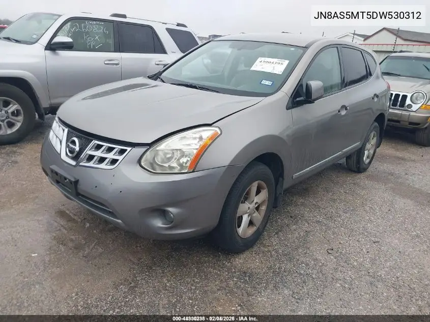 JN8AS5MT5DW530312 2013 Nissan Rogue S