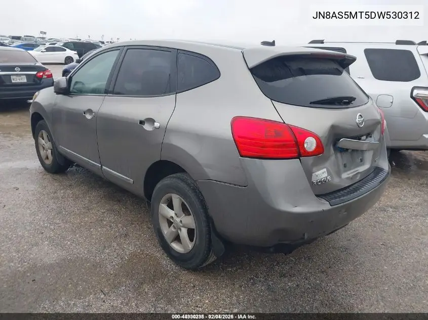 JN8AS5MT5DW530312 2013 Nissan Rogue S