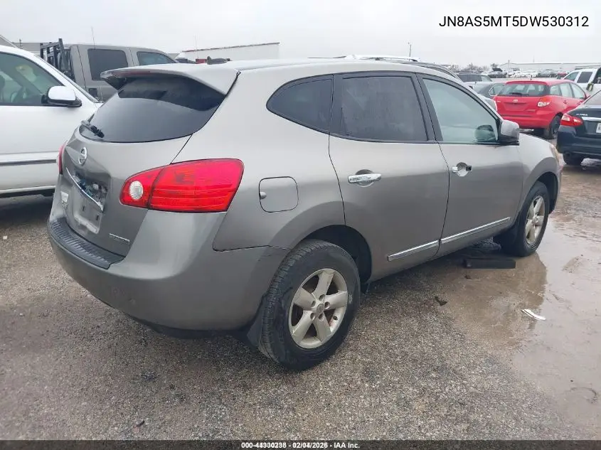 JN8AS5MT5DW530312 2013 Nissan Rogue S