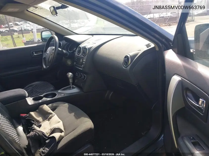 JN8AS5MV0DW663769 2013 Nissan Rogue S