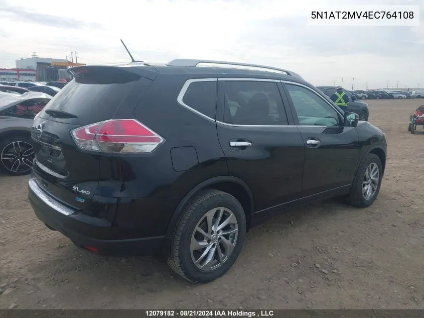 5N1AT2MV4EC764108 2014 Nissan Rogue S/Sl/Sv