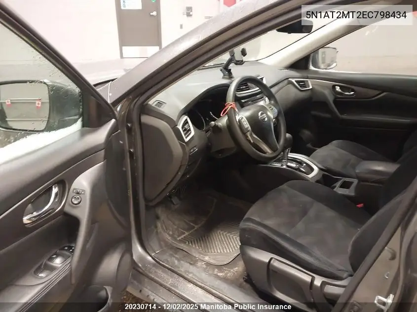 5N1AT2MT2EC798434 2014 Nissan Rogue S