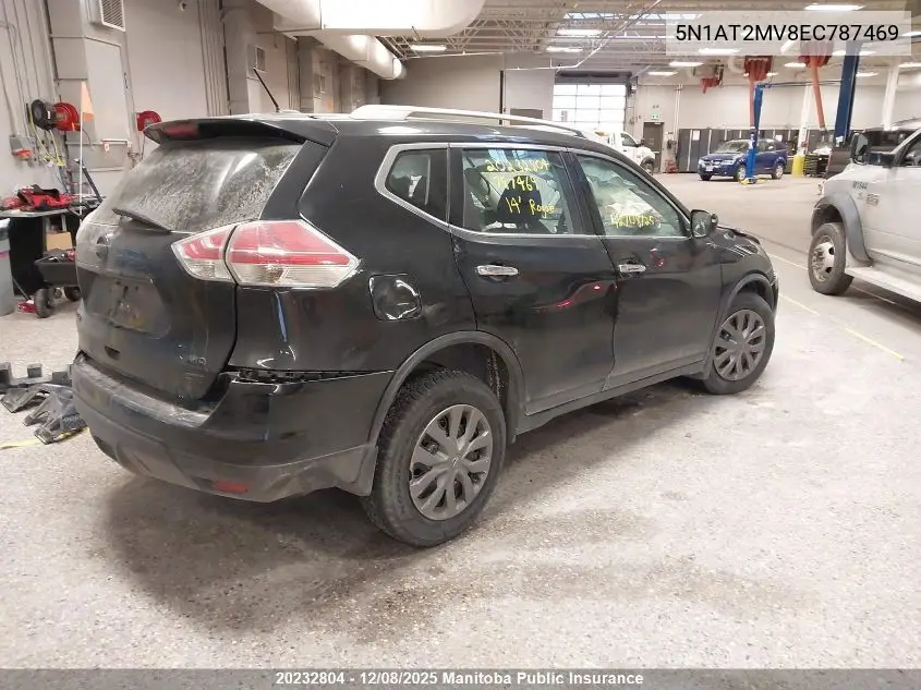 5N1AT2MV8EC787469 2014 Nissan Rogue Sv
