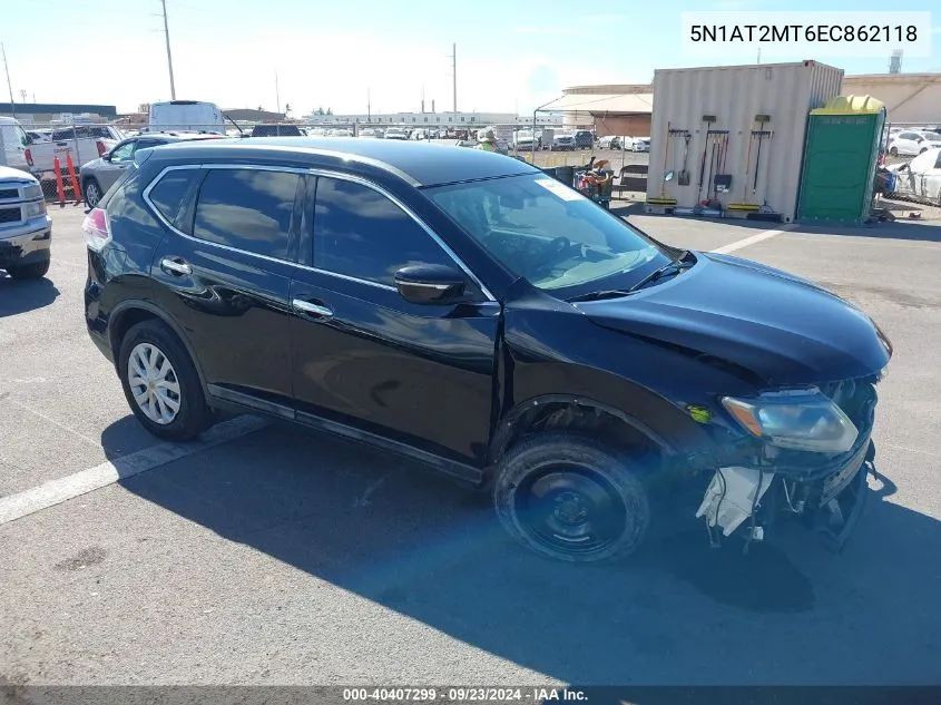 5N1AT2MT6EC862118 2014 Nissan Rogue S