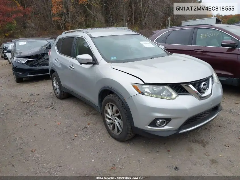 5N1AT2MV4EC818555 2014 Nissan Rogue Sl