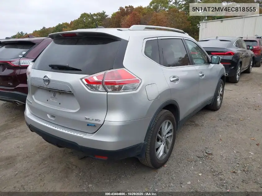 5N1AT2MV4EC818555 2014 Nissan Rogue Sl