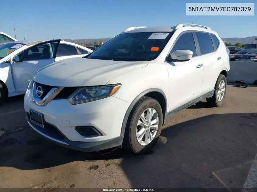 5N1AT2MV7EC787379 2014 Nissan Rogue Sv