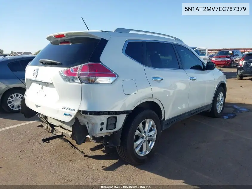 5N1AT2MV7EC787379 2014 Nissan Rogue Sv