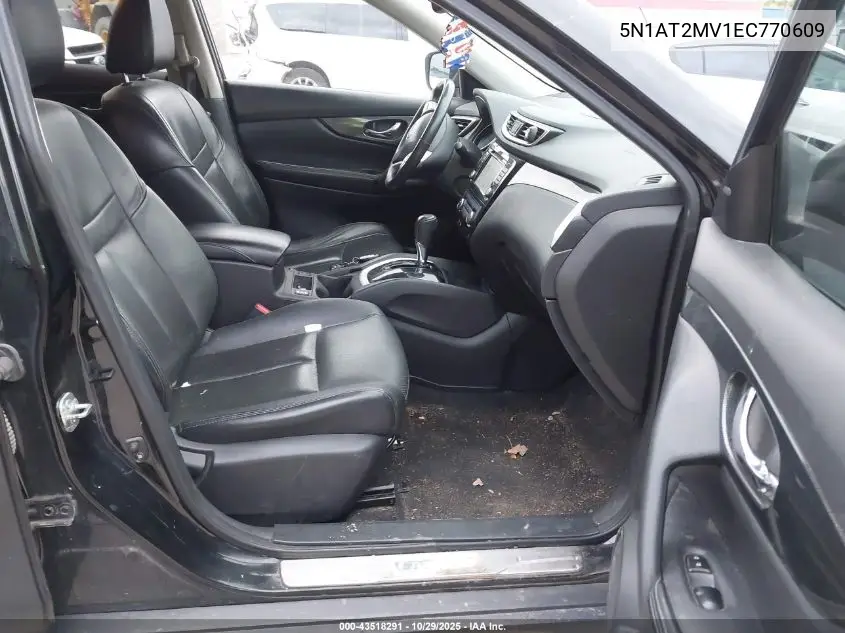 5N1AT2MV1EC770609 2014 Nissan Rogue Sl