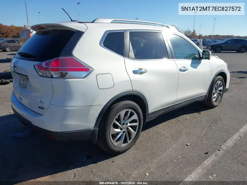 5N1AT2MT7EC827572 2014 Nissan Rogue Sl