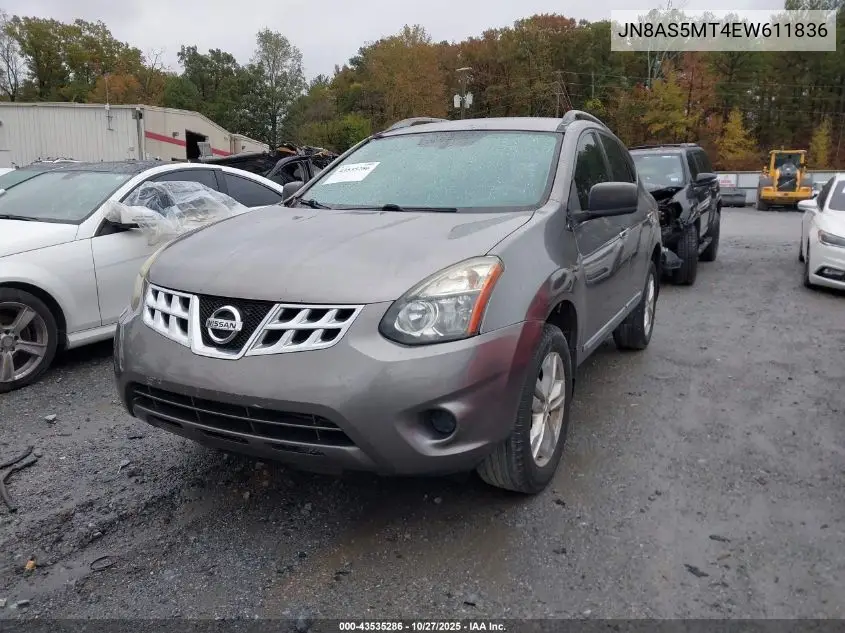 JN8AS5MT4EW611836 2014 Nissan Rogue Select S