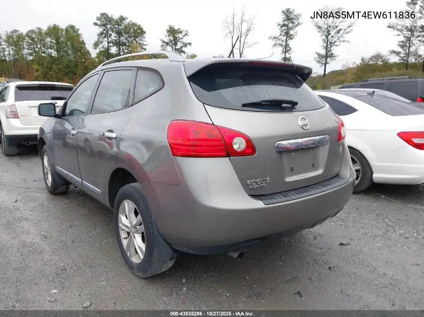 JN8AS5MT4EW611836 2014 Nissan Rogue Select S