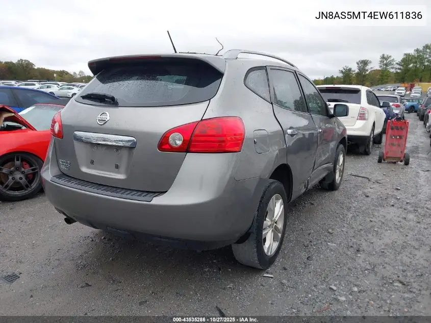 JN8AS5MT4EW611836 2014 Nissan Rogue Select S