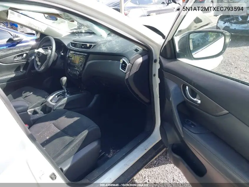 5N1AT2MTXEC793594 2014 Nissan Rogue Sv