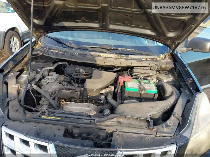 JN8AS5MV8EW718776 2014 Nissan Rogue Select S
