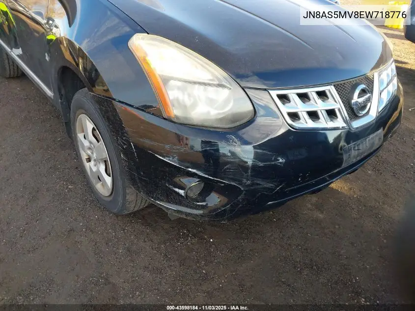 JN8AS5MV8EW718776 2014 Nissan Rogue Select S