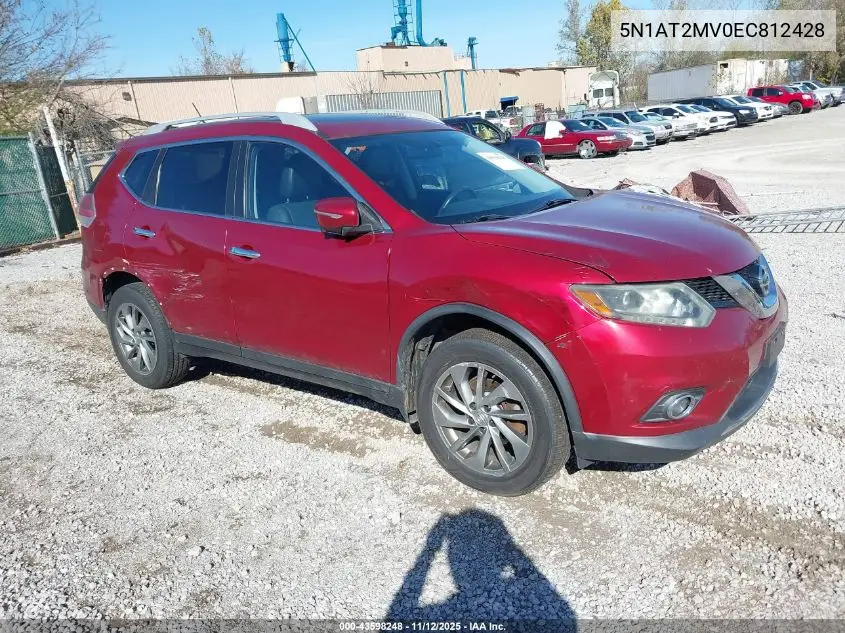 5N1AT2MV0EC812428 2014 Nissan Rogue Sl